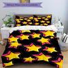 3pcs Star Pattern Bedding Set, Breathable and Soft, Suitable for All Seasons, Ideal for Home Use, Suitable for Bedroom Decor 21158