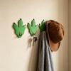 Wood Dinosaur Wall Hook, Retro Dinosaur Claw Shape, Easy Installation Coat Hanger for Kids Bedroom Entrance Hall Nursery