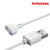 2pólový magnetický nabíjecí kabel, rozteč středů 8 mm, magnetické sání, USB napájecí nabíječka pro kosmetický přístroj, chytré zařízení