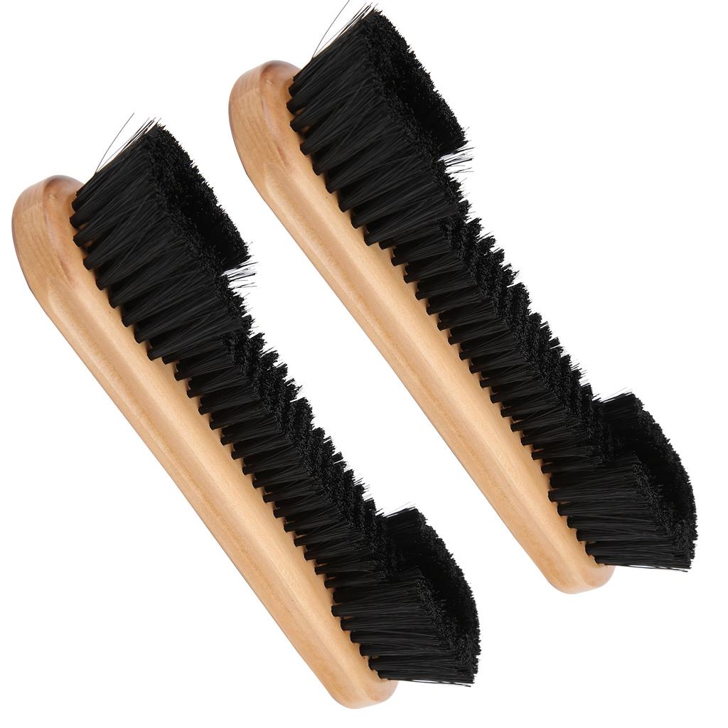 2Pcs Set Pool Table Brush Billiard Cleaner Wooden Handle Pool Table Cleanning Accessories