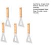 2/3/5Pcs Scraper Knife Stainless Steel Scraping Blade with Mirror Polished Sharp Edge Multi-Function