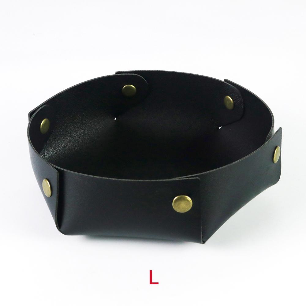 Dice Mat Tray Rolling Mat PU Leather Folding Dice Bag Dice Holder Dice Table Game Accessories