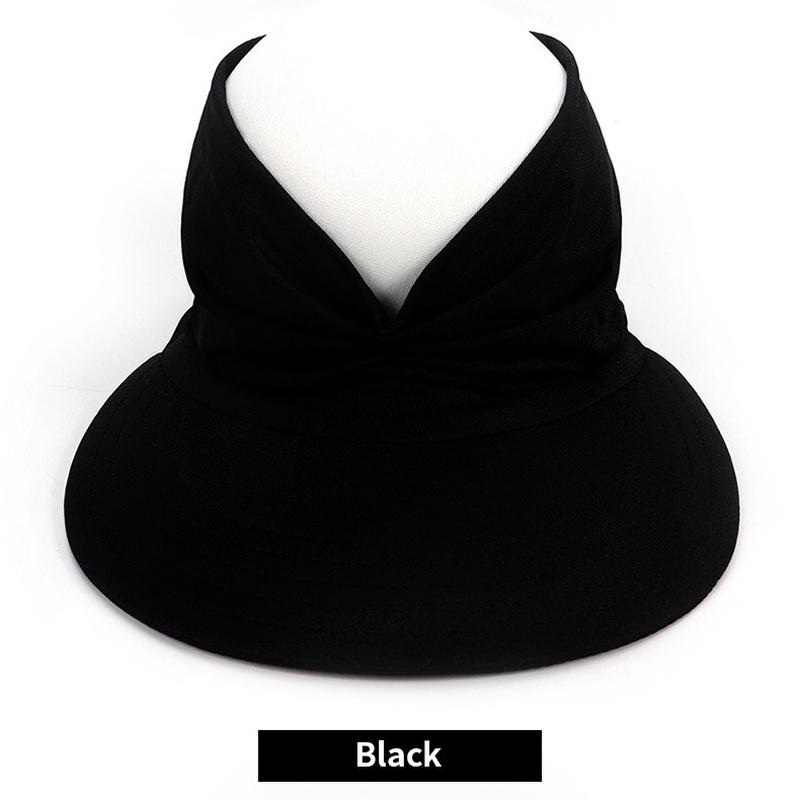1Pc New Style Hat for Women Sun Visor Hats Female Anti-ultraviolet Empty Hat UV Protection Hot Summer Outdoor Beach Caps