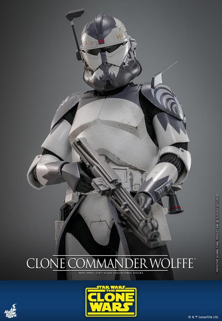 Television Masterpiece Star The Clone Wars Commander Wolfe Scale Figure Wars 1/6