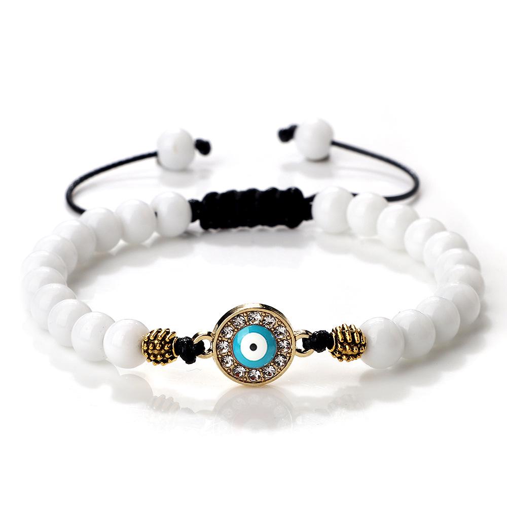Devil's Blue Eye Zircon Bracelet: European & American Style Women's Jewelry