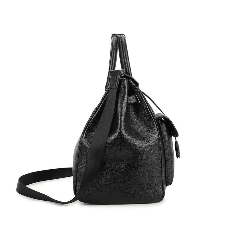 Factory direct sales large capacity, shoulder crossbody men's and women's bags handbags travel bags leather texture travel bags