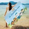 The O-Octonauts Cartoon Bath Towel Microfiber Soft Water Absorbing Breathable For Girl Kids Decorative Cartoon Beach Towel