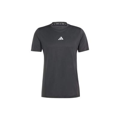 Entwickelt für Training HIIT Heat.Rdy Rundhals Kurzarm T-Shirt Herren Oberteile Schwarz IS3739