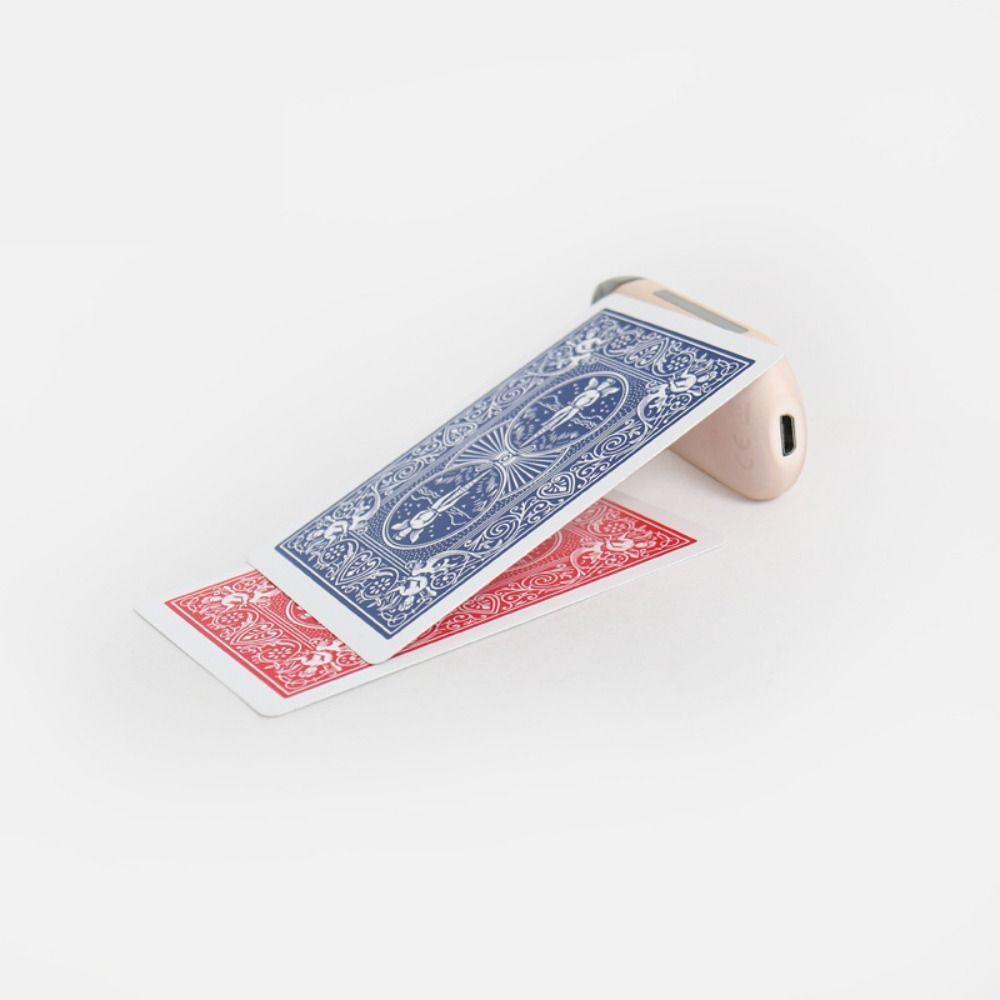 Blue Change Red Changing Color Card Close Up Deck Magic Tricks Card  Player Magic Props