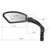 Bicycle Mirror MTB Road Bike Rear View Mirror Cycling Handlebar Back Eye Blind Spot Mirror Flexible Safety Rearview Bike Mirrors