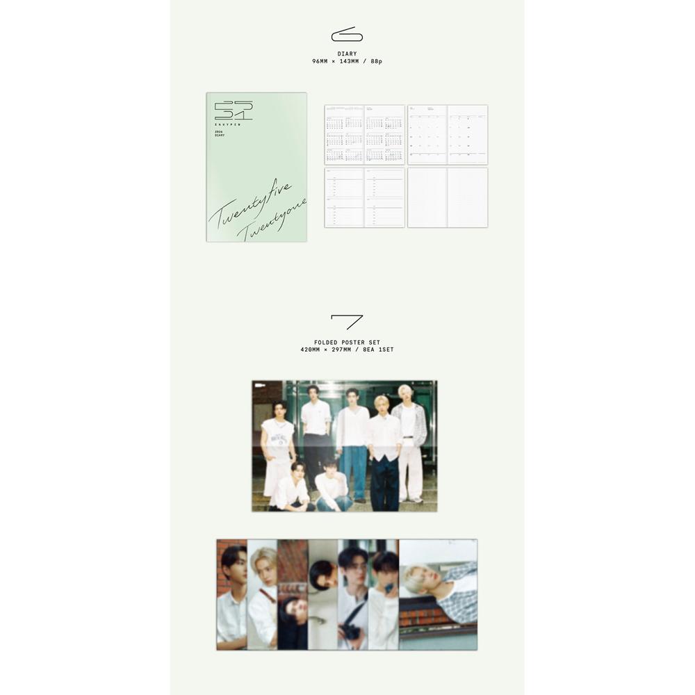 [Pre-order] ENHYPEN - 2026 Seasons Greetings + GGU GGU BOOK (SET)