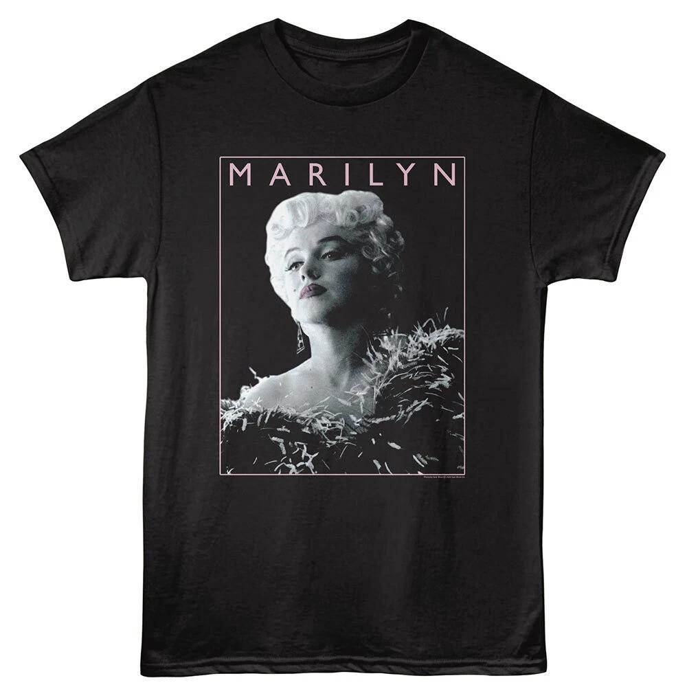 Marilyn Monroe Feathered Dress Boxed Photo Men s T Shirt 3XL