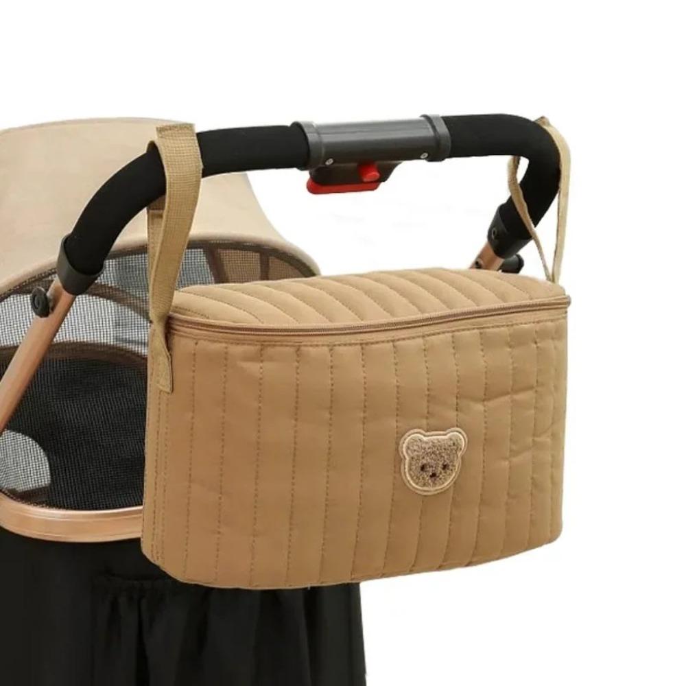 Multifunctional Baby Diaper Bag Cute Bear Design Maternity Storage Bags Baby Stroller Accessories