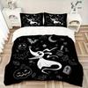 3-teiliges Zero Nightmare Before Christmas Bettwäsche-Set Enthält Bettbezug und Kissenbezüge, Geeignet für alle Jahreszeiten B102