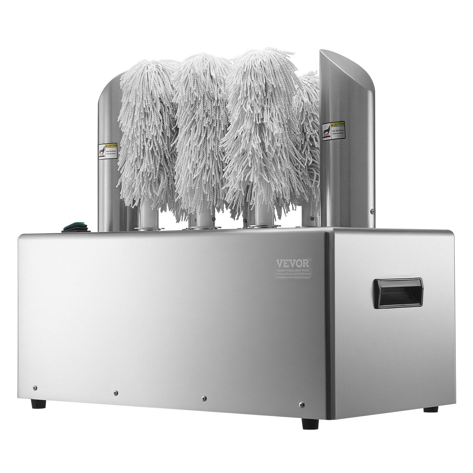 VEVOR Wine Glass Polisher Machine, 8-Brush