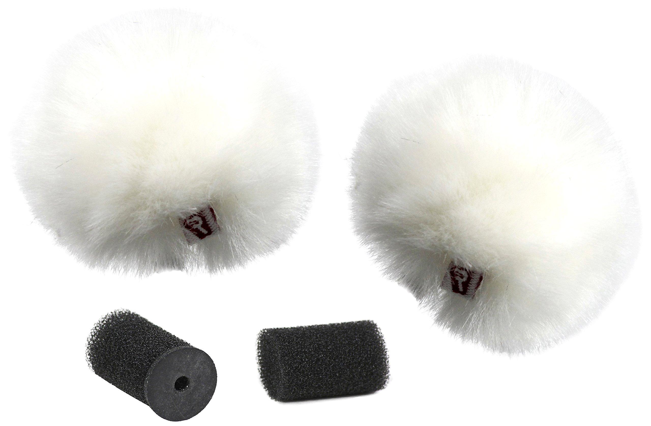 

Rycote Windjammer for lavalier microphone white 2 pieces (Rycote) LWJ-W []