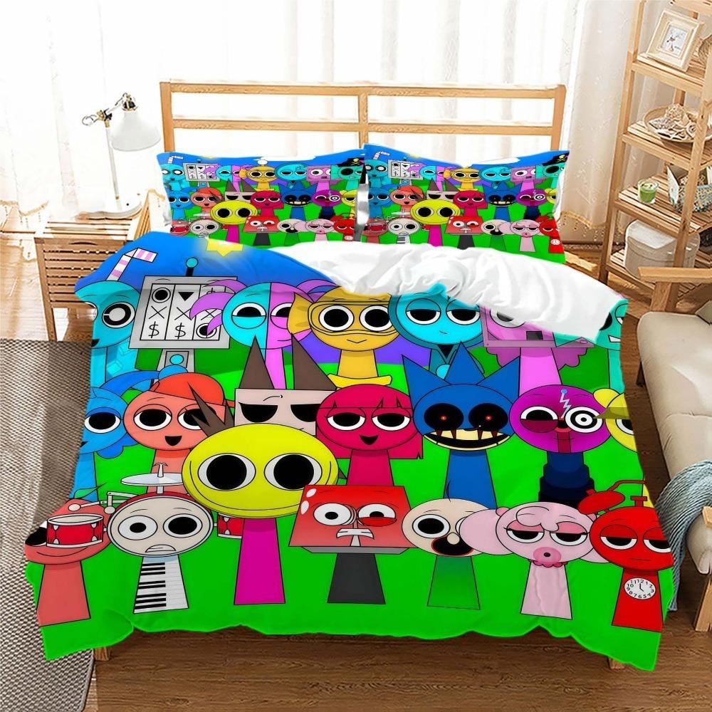 Rhythm Box Duvet Cover pillowcase Bedroom Decoration Children Gift adult Single Double bed Large SizeZip Duvet Cover