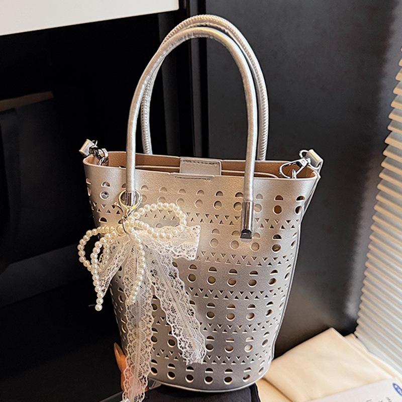 Neue weiche, strapazierfähige Vintage-Handtasche mit großem Fassungsvermögen, Premium-Textur, weich, strapazierfähig, Outdoor, handgefertigt, Schulter-, Umhänge-, Eimertasche