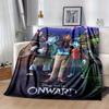 1pc, Disney Pixar Onward Movie Merchandise: Home Decorative Blanket Perfect for Couch, Bed, Travel, Camping, Car