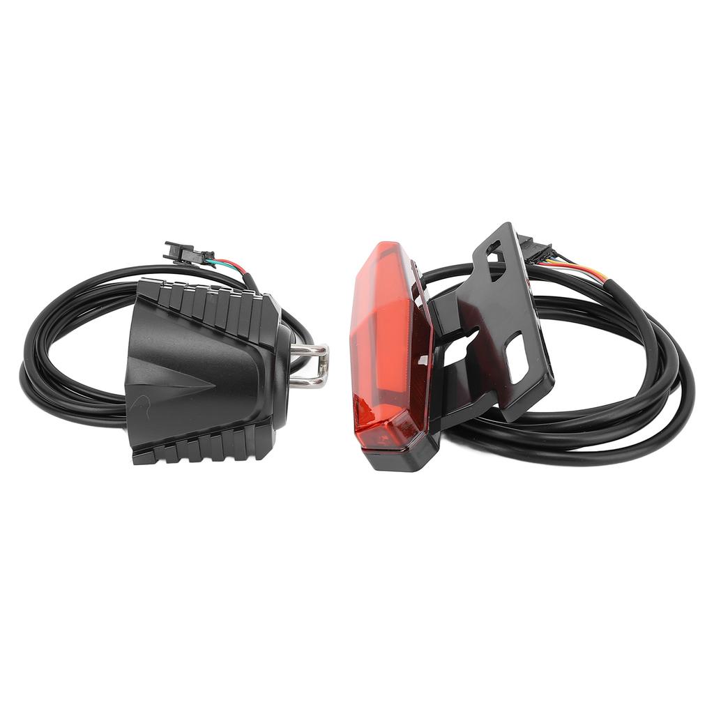 24?48V Electric Bike Front Brake Rear Light LED High Brightness Bike Light Set for Electric Scooter