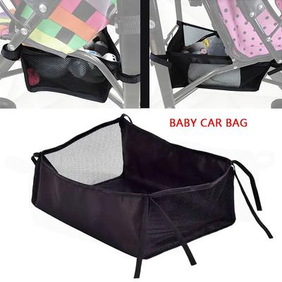 Sac Organisateur Panier Inférieur Portable Panier de Poussette Accessoires de Poussette Panier Suspendu pour Poussette