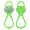New Steel Five-tooth Gourd Crampon Snow Anti-skid Shoe Nails Simple Anti-drop Shoe Cover