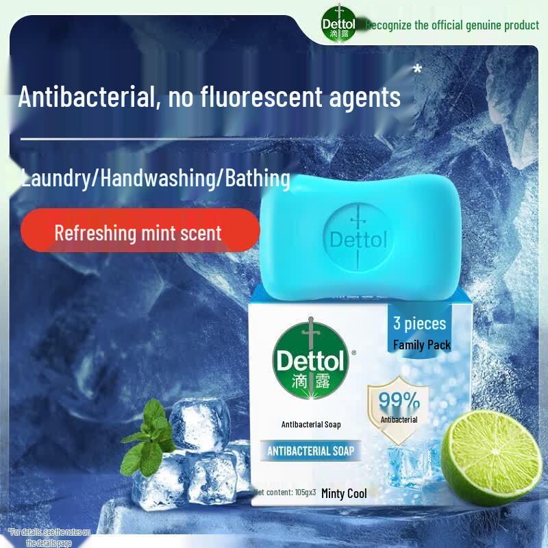Dettol Healthy Cooling Mint & Ice Antibacterial Soap