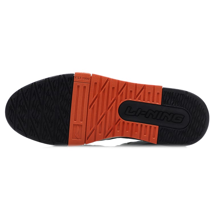 Li Ning 001 BTC Slip Resistant, Abrasion Resistant, Balanced, Lightweight Low Top Skateboard Shoes Men's AECR001-1