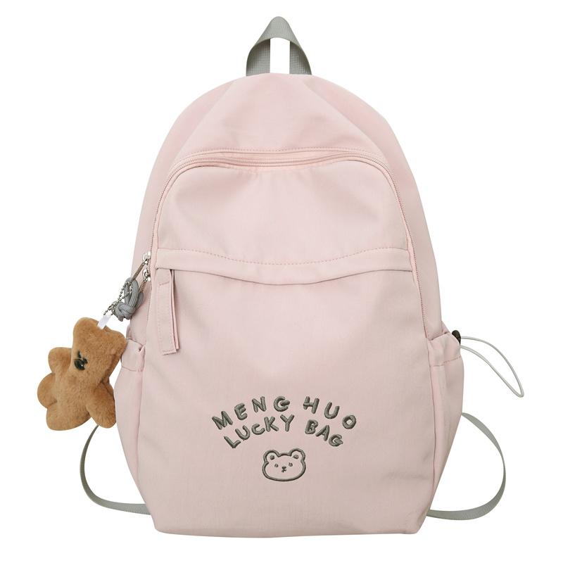 Ученики младших классов средней школы школьный рюкзак письмо большой емкости рюкзак — фото 24