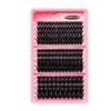 Individuelle Wimpernverlängerungen Flauschig Dicht Natürliche Büschel Falsche Wimpern Kit Segmentierte Wimpernverlängerung DIY Make-up Werkzeuge