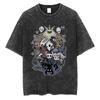 100% Cotton Washed Summer T Shirt Comfortable Fabric Hip Hop Style Streetwear Suitable Casual Urban Style Casual Outfits