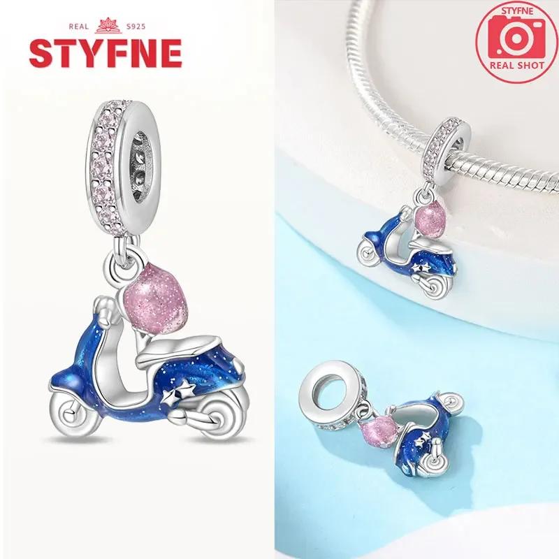 Coppercolorful Travel Luggage Charms Plane Beads Fitoriginal Bracelets Diy Fine Jewelry For Women Gifts