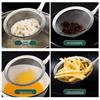 304 Stainless Steel Mesh Skimmer & Strainer: Juice, Soy Milk, Flour, Frying, Oil Separator