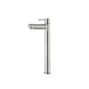 Quick Open Single Cold Faucet Stainless Steel Washbasin Tap Heighten Washbasin Faucet  Hotel