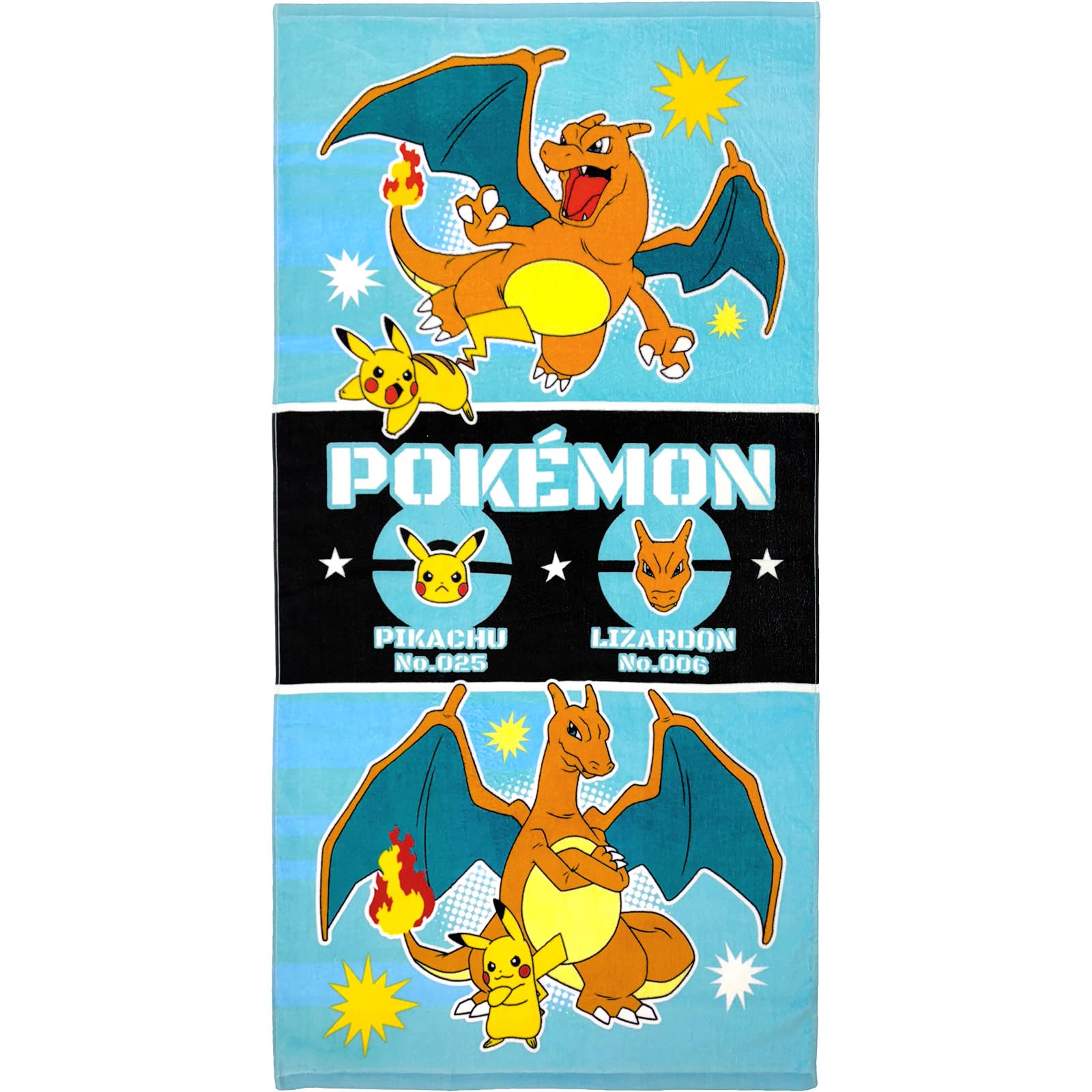 Hayashi Leisure 70 x Pokemon O5173 LO517300 Towel, Approx. 140cm, синий