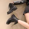 British Martin boots women's 2025 autumn and winter new retro thick-soled velvet fashion versatile popular women's boots