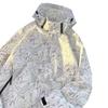 Mens Streetwear Jacket Fall Winter Loose Fit Waterproof Windproof Functional Hooded Work Coat