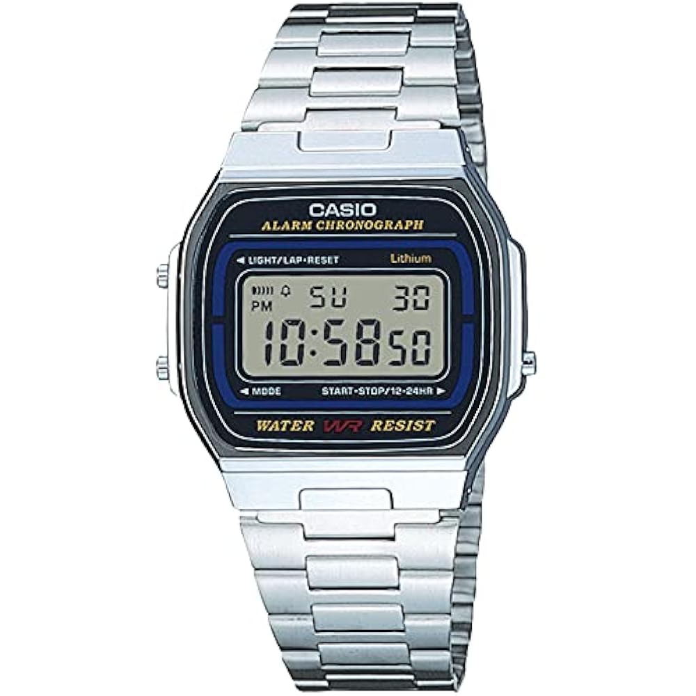Casio] Watch Casio Collection [Genuine Japan] A164WA-1QJH Men's Silver