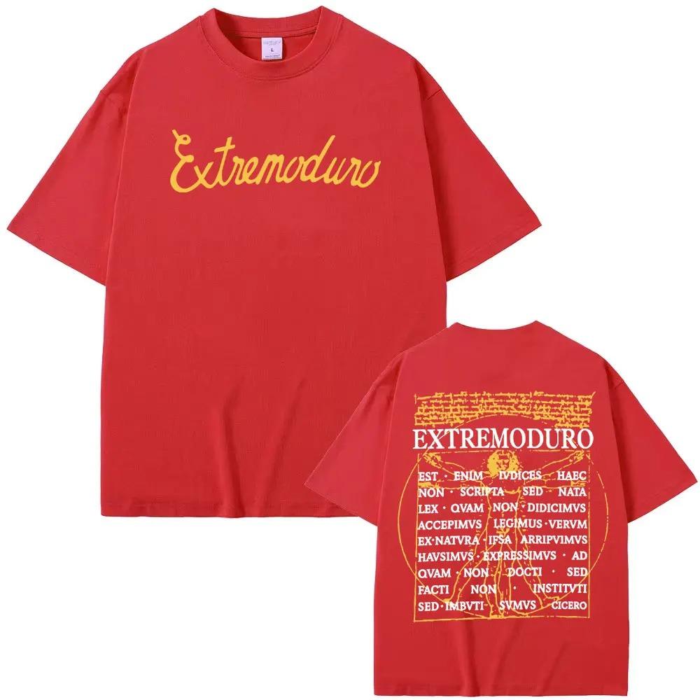 Rock Band Extremoduro 2026 Tour Concert Graphic TShirt  Mens Trendy Street Pop Music 100 Cotton Casual Women And Men Tshirt S