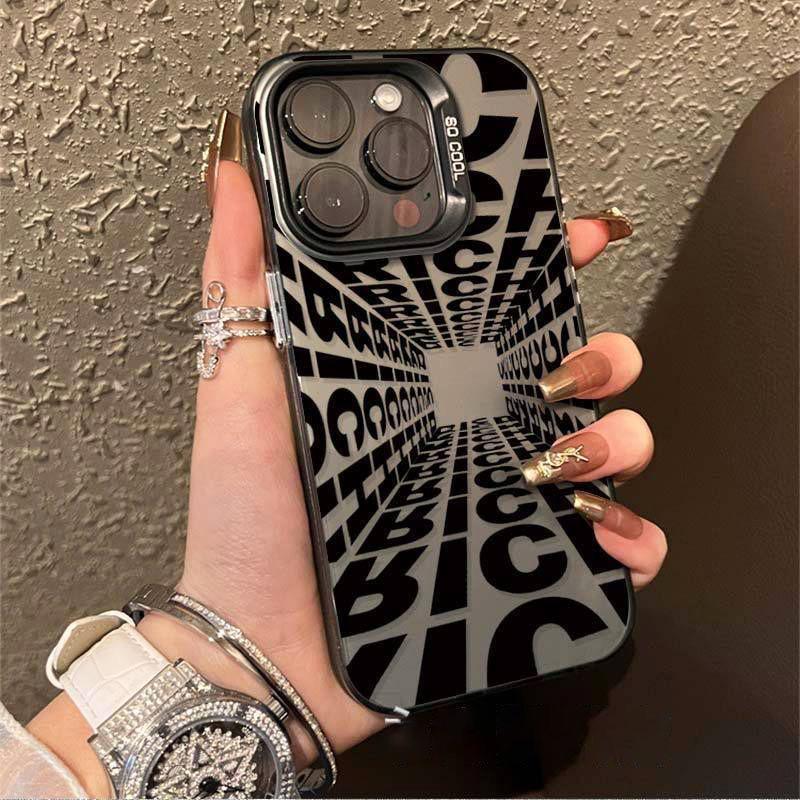 

Trendy Laser-Cut Letter Phone16Pro Case: Fits 14/13, 12, 11, XsMax - Durable and Stylish iPhone 13 Pro Max