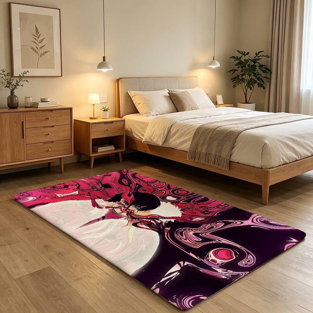 Anime T-the Summer Hikaru Died Carpet Bathroom Anti-slip Mat Door Mat Home Decoration Mat Entrance Door Mat Scratch-resistant