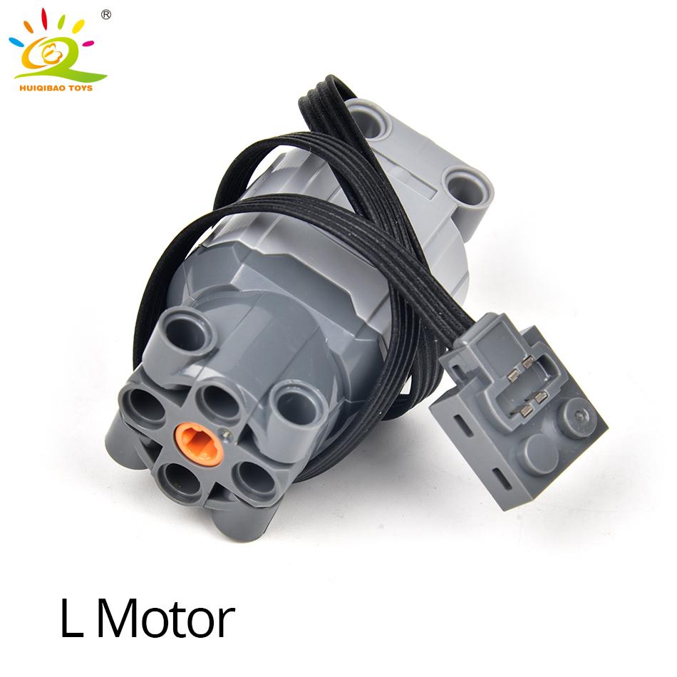 Non-Toxic Moc Technical Power Function Train M L Xl Motor Ir Building Blocks High Tech Parts Bricks Diy Car Truck Construction