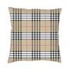 Federa per cuscino con motivo a quadri tartan Golf GTI Decorazione di lusso geometrica testurizzata Decorazione Cuscino Salotto Federa quadrata