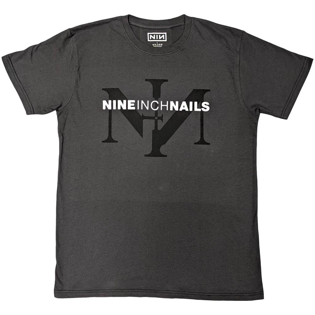 Nine Inch Nails Icon & Logo Offizielles Merchandise 100% Baumwolle T-Shirt Herren T-Shirts Oberteil M/L/XL/2XL NEU-