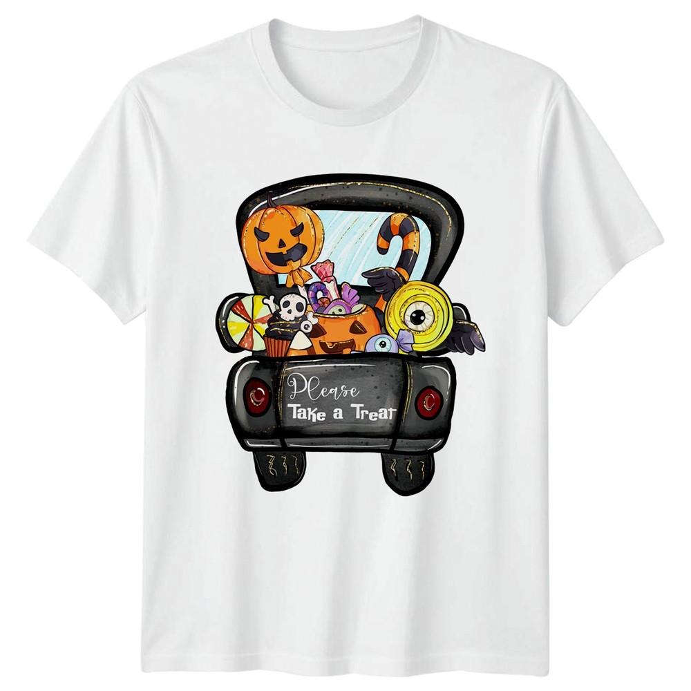 Please Take A Treat TShirt Trick Or Treat Halloween Halloween Gift For Him