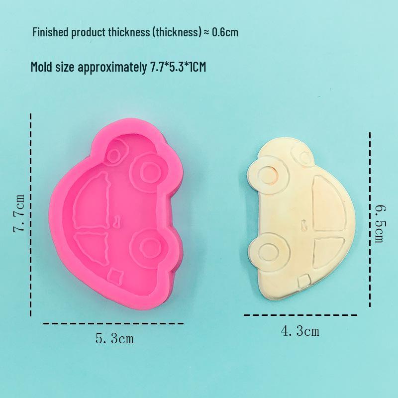 

Автомобильная силиконовая форма для мастики и торта - Кухонный инструмент для DIY для шоколада и эпоксидной смолы