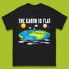 The Earth Is Flat Mens T-Shirt Womens Tops Tees