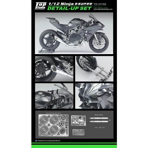 Top Studio 1/12 Kawasaki Ninja H2R Detail Up Set TD23182