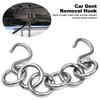 Car Dent Removal Hook Chain Durable Dent Repair Tool Auto Body Hail Damage Remover Adjustable Hook Chain Vehicle Accessories