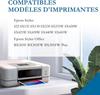 Cartouches d'encre - Paeolos - T1285 - Compatible Epson - 12 pièces - 500 pages noir, 450 pages couleur